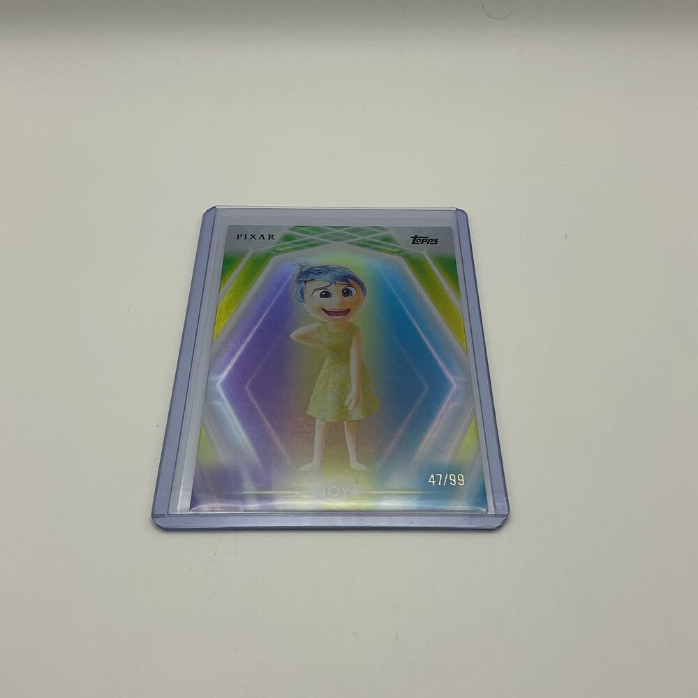 Topps Chrome Disney Pixar Joy 47/99 Numbered Card - Picture 3 of 5